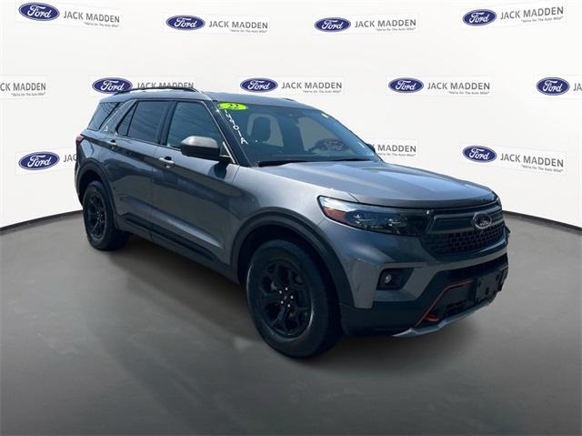used 2022 Ford Explorer car, priced at $34,996