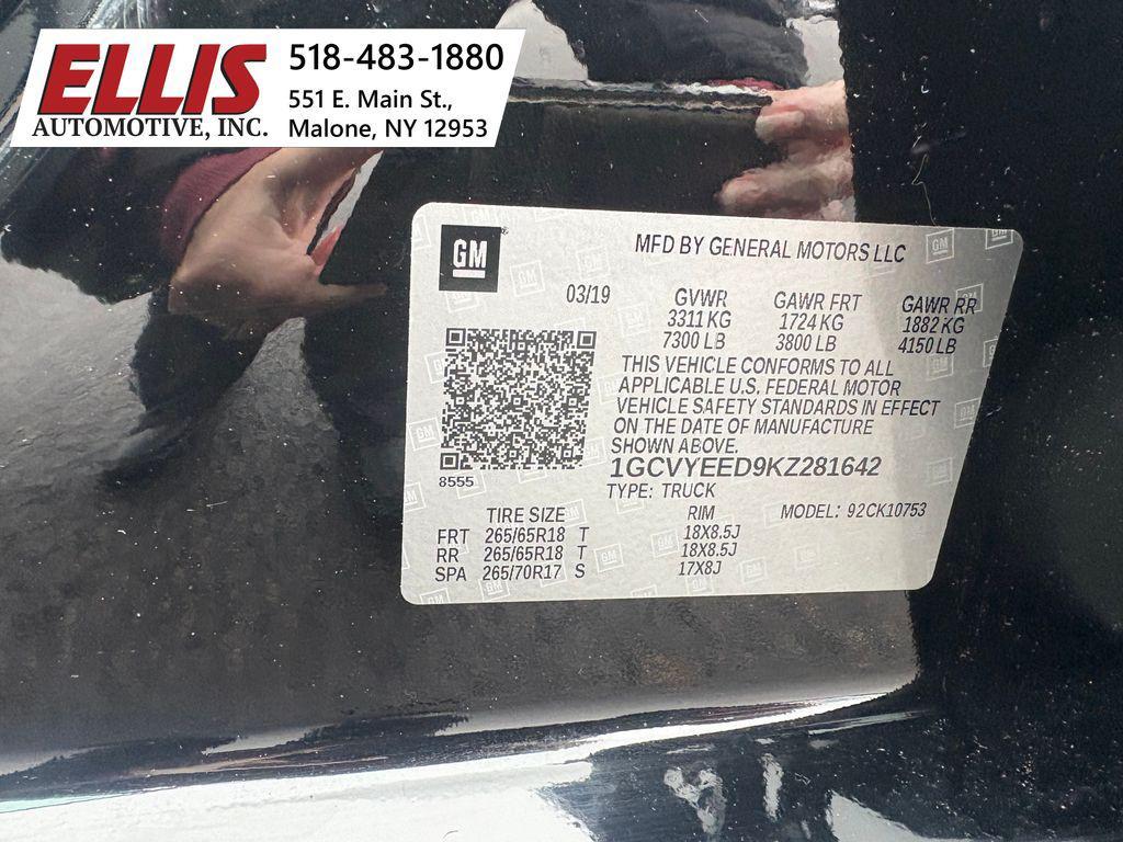 used 2019 Chevrolet Silverado 1500 car, priced at $30,829