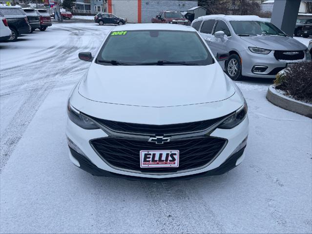 used 2021 Chevrolet Malibu car, priced at $19,999