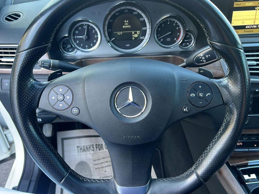 used 2011 Mercedes-Benz E-Class car, priced at $15,995