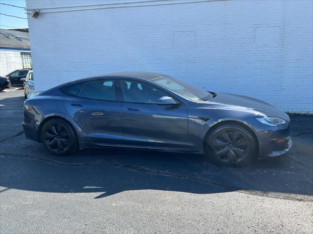 used 2021 Tesla Model S car, priced at $58,995