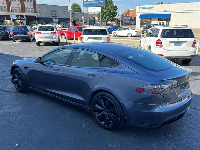 used 2021 Tesla Model S car, priced at $56,500