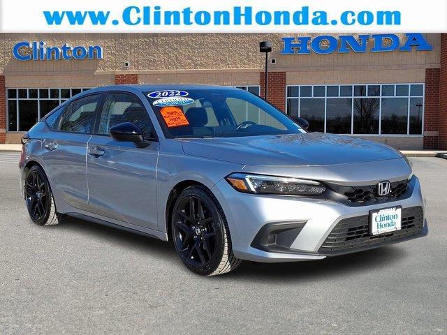 used 2022 Honda Civic car, priced at $23,698