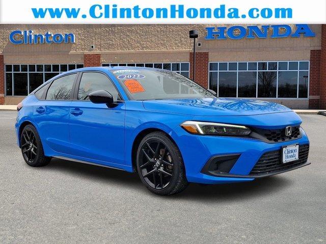 used 2022 Honda Civic car, priced at $22,998