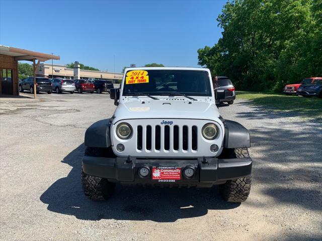 used 2014 Jeep Wrangler Unlimited car, priced at $15,500