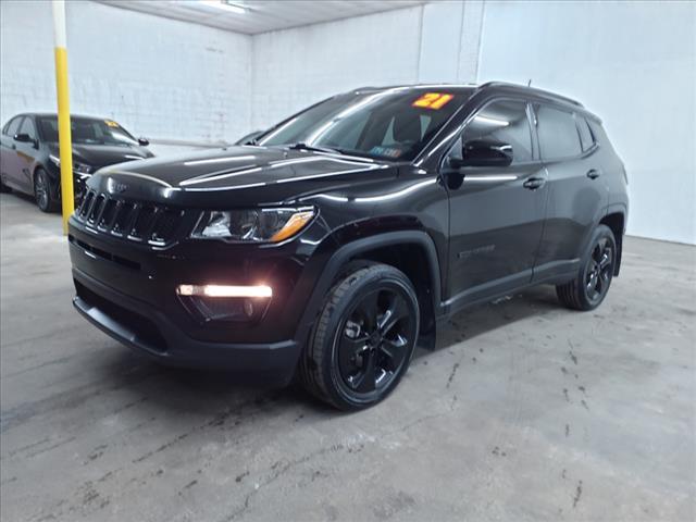 used 2021 Jeep Compass car, priced at $18,740