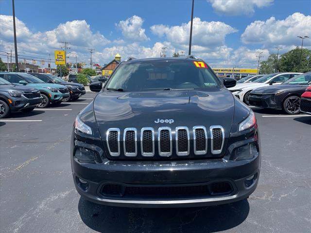 used 2017 Jeep Cherokee car, priced at $11,990