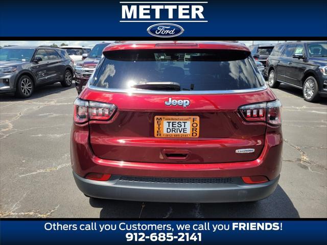 used 2022 Jeep Compass car, priced at $23,787