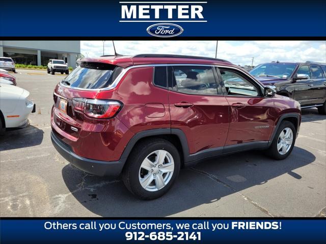 used 2022 Jeep Compass car, priced at $23,787