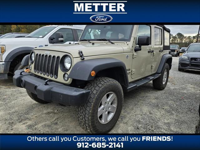 used 2017 Jeep Wrangler Unlimited car, priced at $26,620