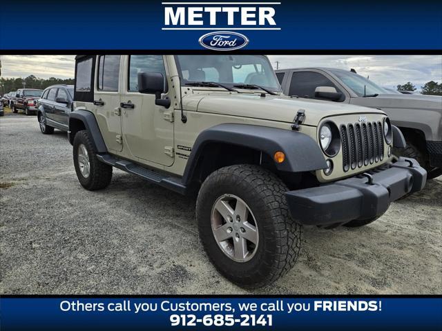 used 2017 Jeep Wrangler Unlimited car, priced at $26,620