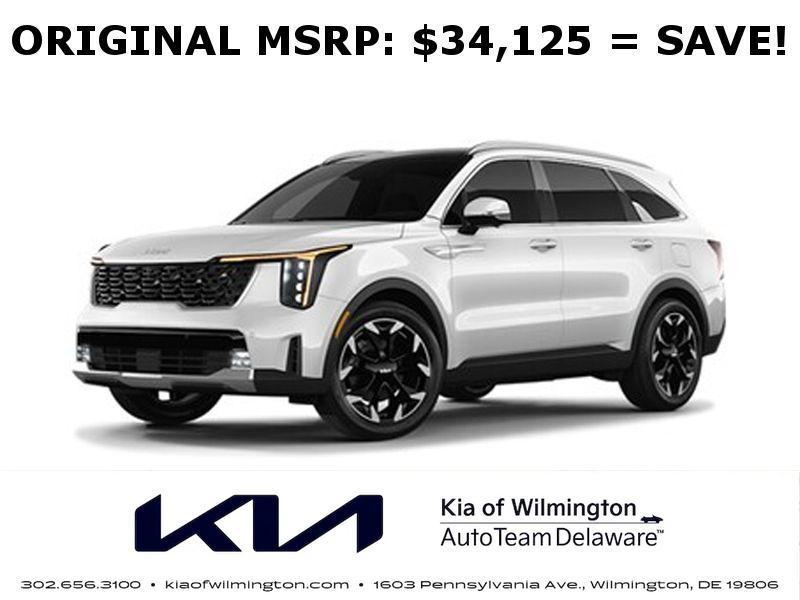 used 2025 Kia Sorento car, priced at $29,125