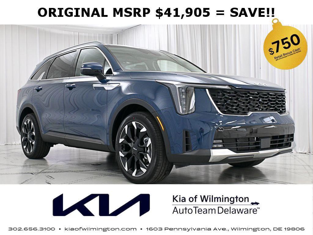 new 2025 Kia Sorento car, priced at $40,905