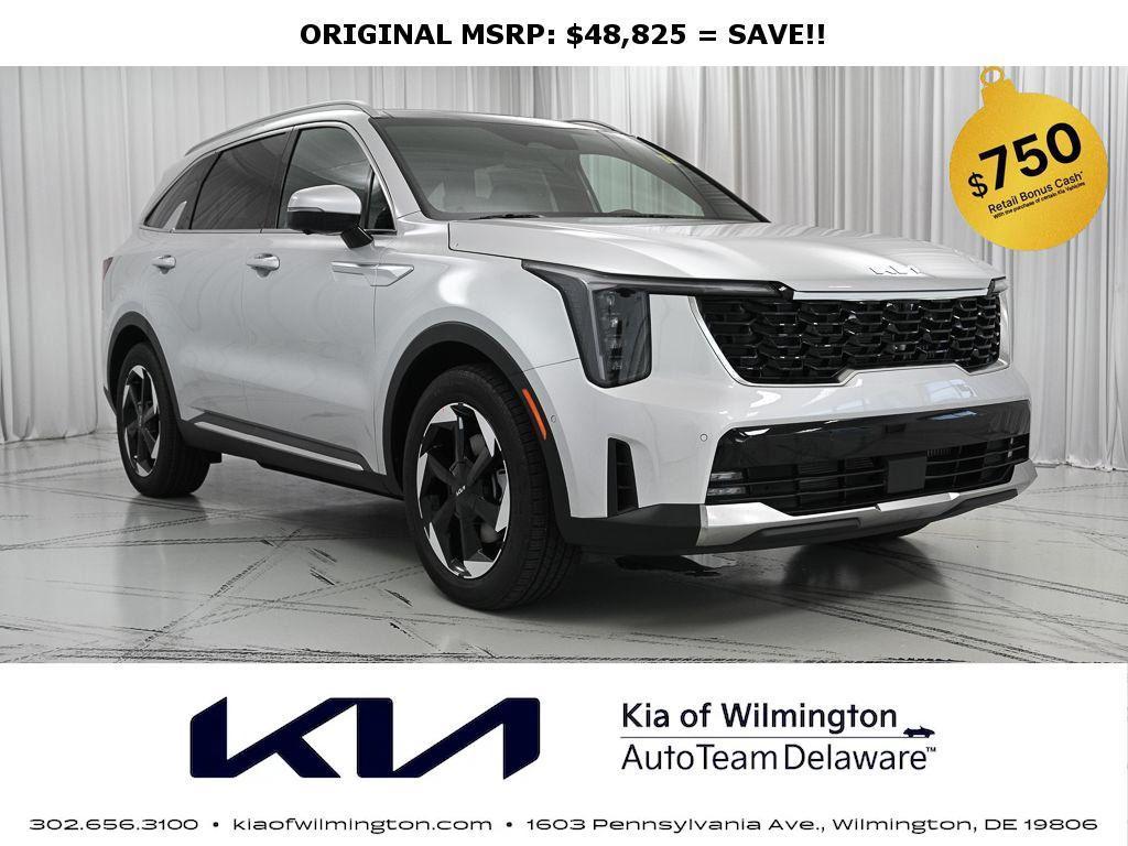 new 2025 Kia Sorento Hybrid car, priced at $47,575