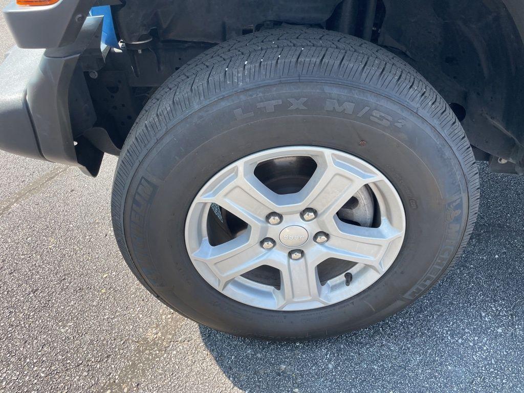 used 2021 Jeep Wrangler Unlimited car, priced at $30,250