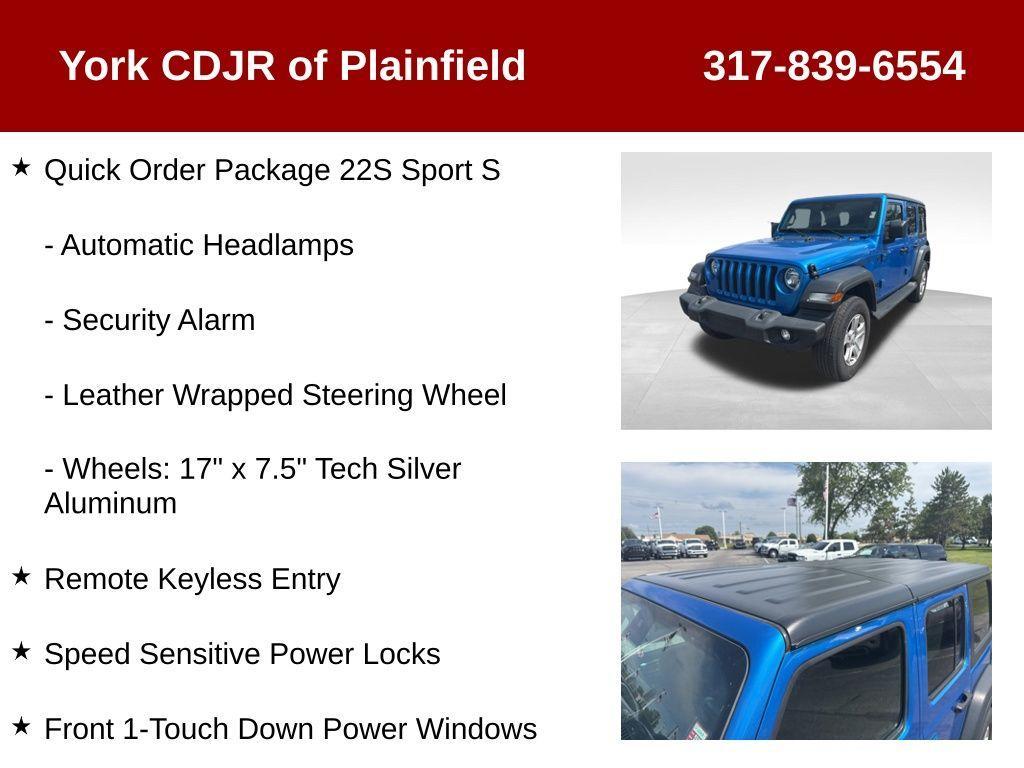 used 2021 Jeep Wrangler Unlimited car, priced at $30,700