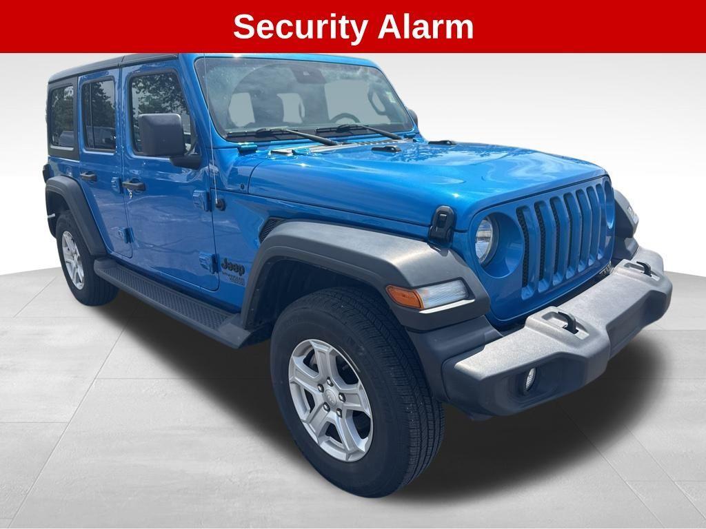used 2021 Jeep Wrangler Unlimited car, priced at $30,700