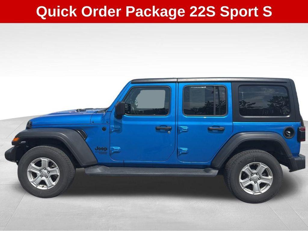 used 2021 Jeep Wrangler Unlimited car, priced at $30,700