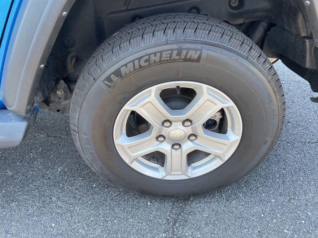 used 2021 Jeep Wrangler Unlimited car, priced at $30,250