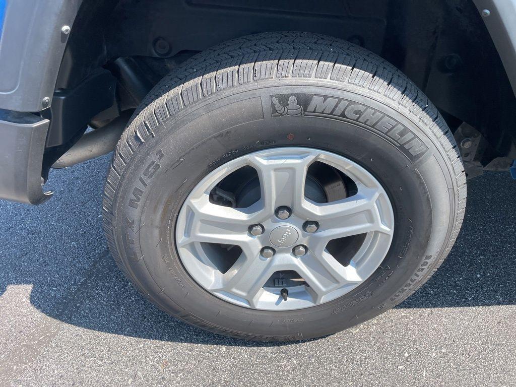 used 2021 Jeep Wrangler Unlimited car, priced at $30,250