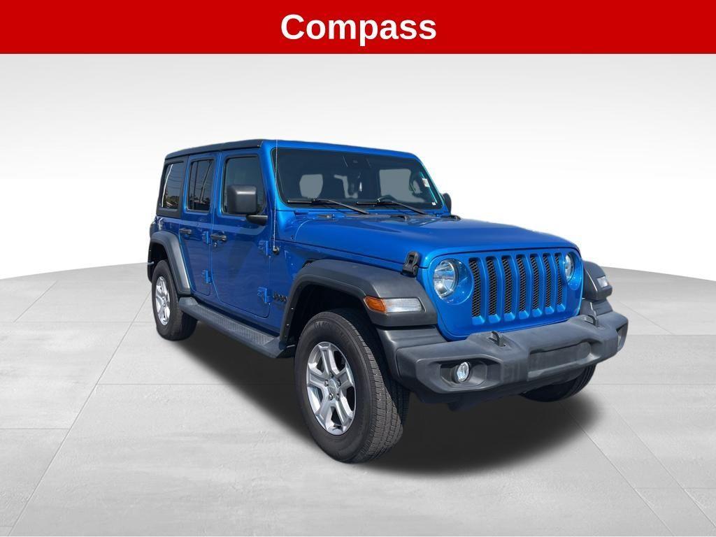 used 2021 Jeep Wrangler Unlimited car, priced at $30,250
