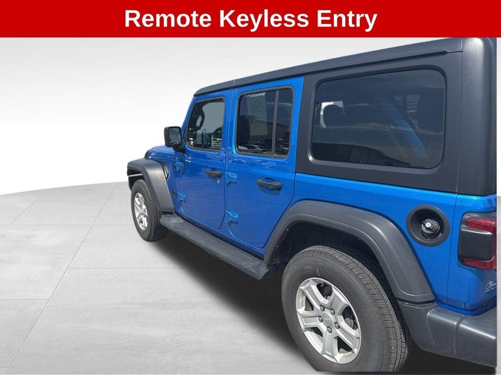 used 2021 Jeep Wrangler Unlimited car, priced at $30,700