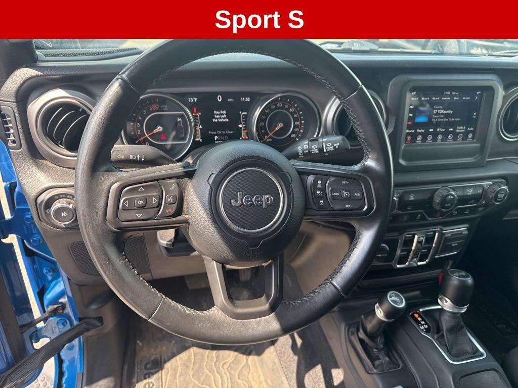 used 2021 Jeep Wrangler Unlimited car, priced at $30,700