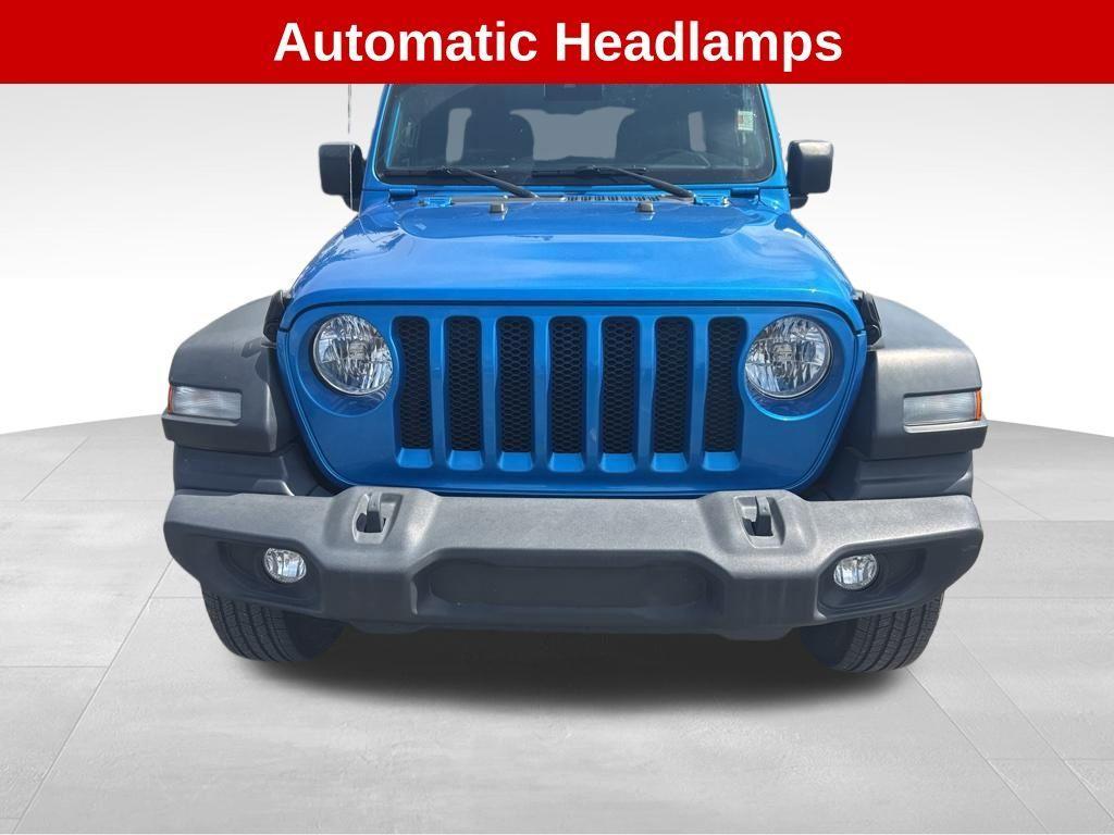 used 2021 Jeep Wrangler Unlimited car, priced at $30,700