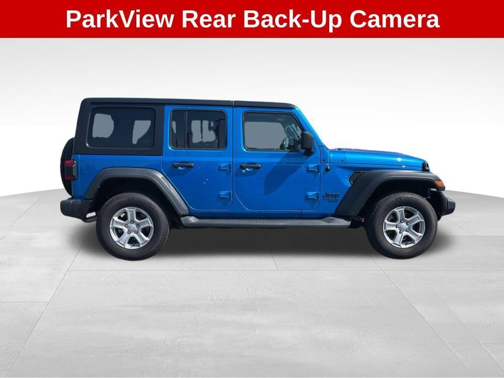 used 2021 Jeep Wrangler Unlimited car, priced at $30,250