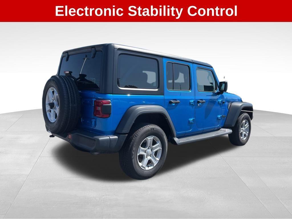 used 2021 Jeep Wrangler Unlimited car, priced at $30,250