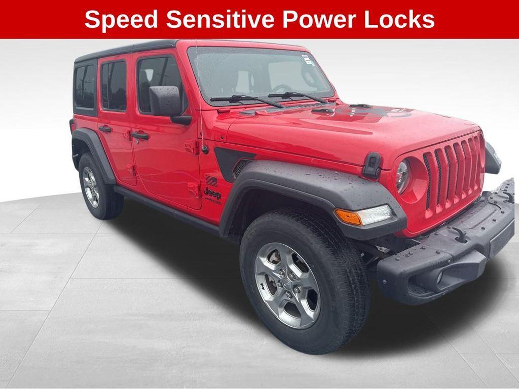 used 2021 Jeep Wrangler Unlimited car, priced at $33,864