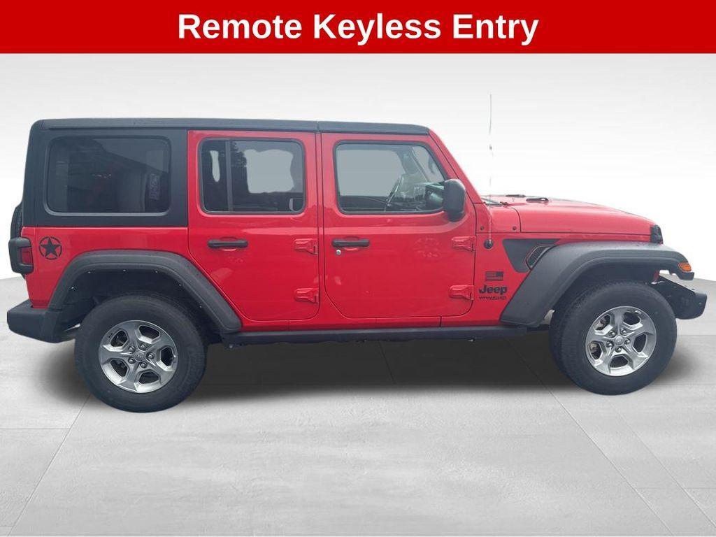 used 2021 Jeep Wrangler Unlimited car, priced at $33,864