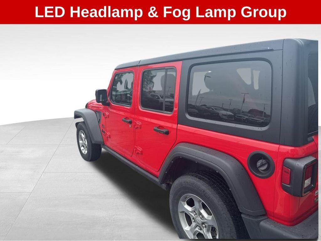 used 2021 Jeep Wrangler Unlimited car, priced at $33,864