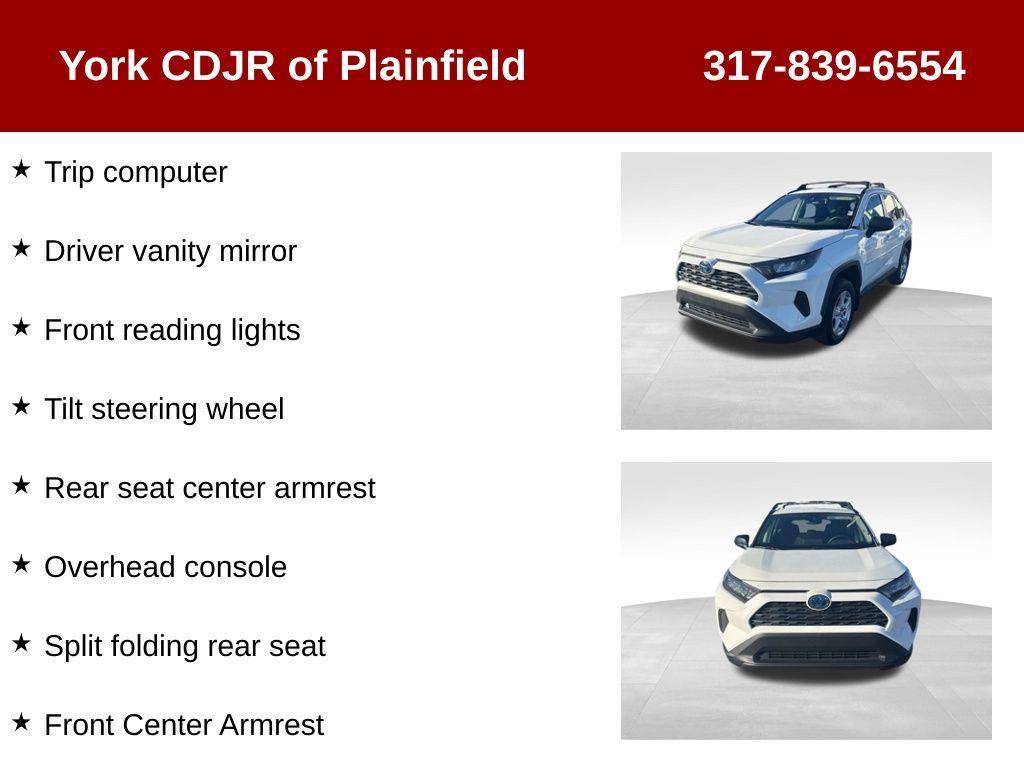 used 2021 Toyota RAV4 Hybrid car, priced at $27,445