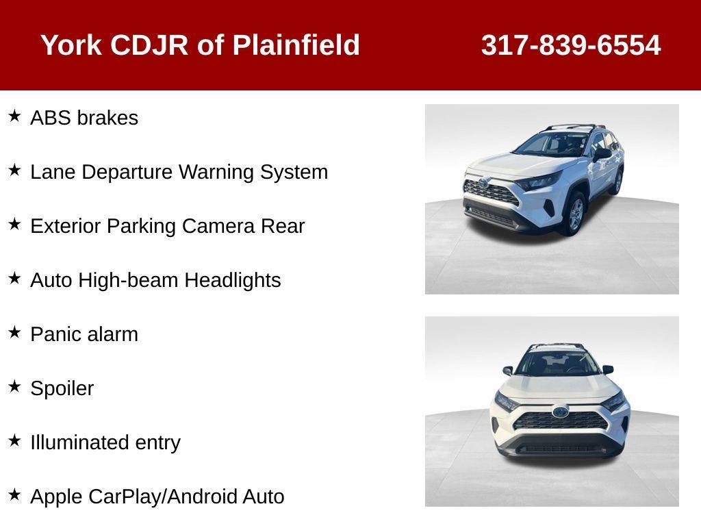 used 2021 Toyota RAV4 Hybrid car, priced at $27,445