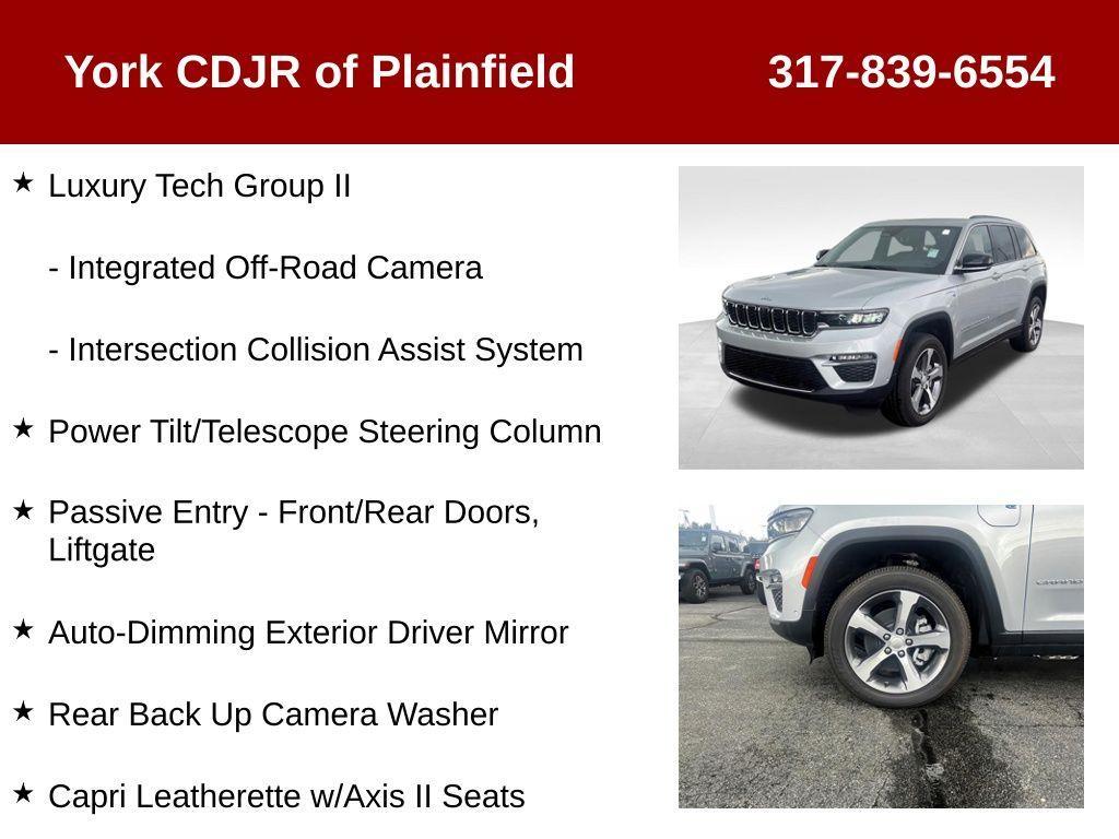 new 2024 Jeep Grand Cherokee 4xe car, priced at $56,855