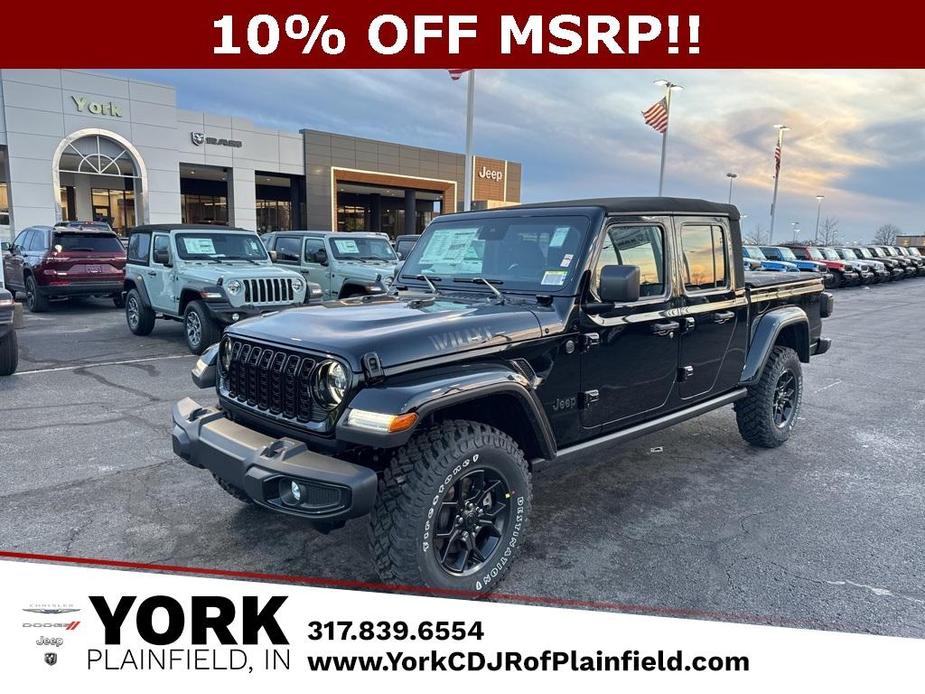 new 2024 Jeep Gladiator car, priced at $48,178