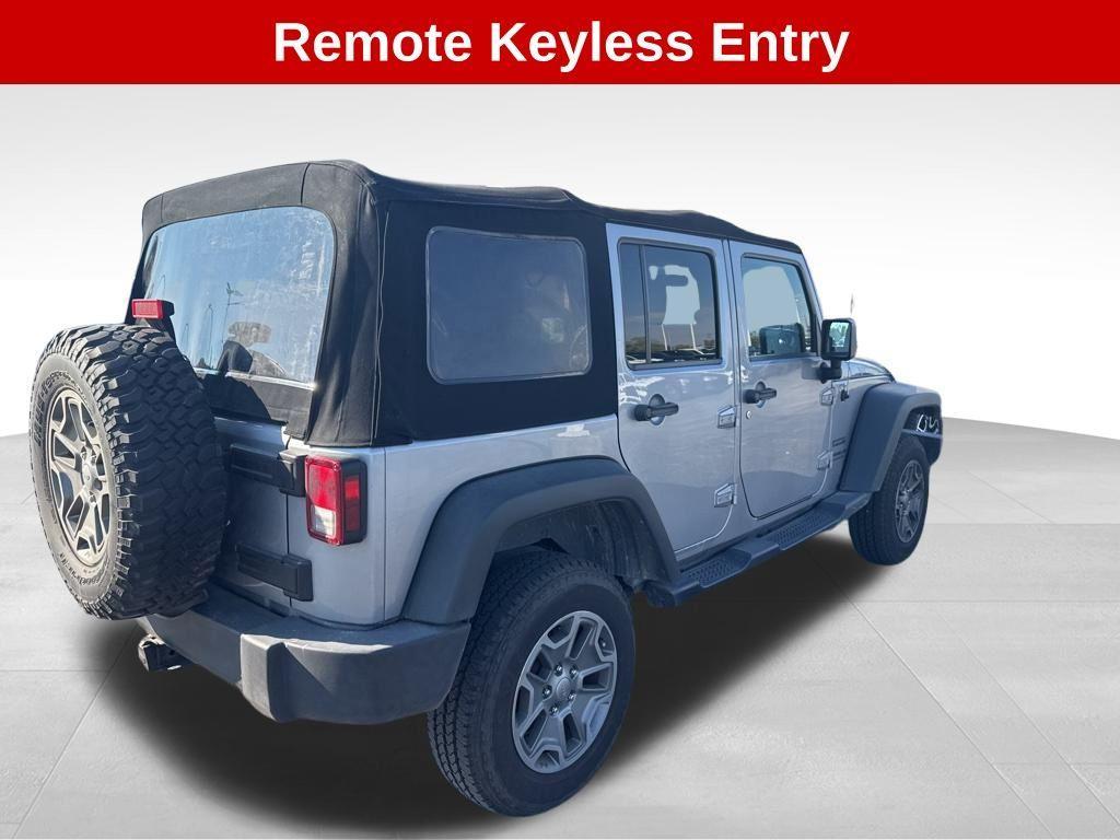 used 2013 Jeep Wrangler Unlimited car, priced at $13,653