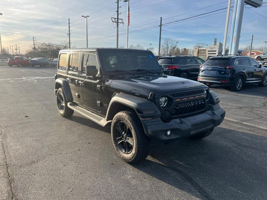 used 2020 Jeep Wrangler Unlimited car, priced at $27,654