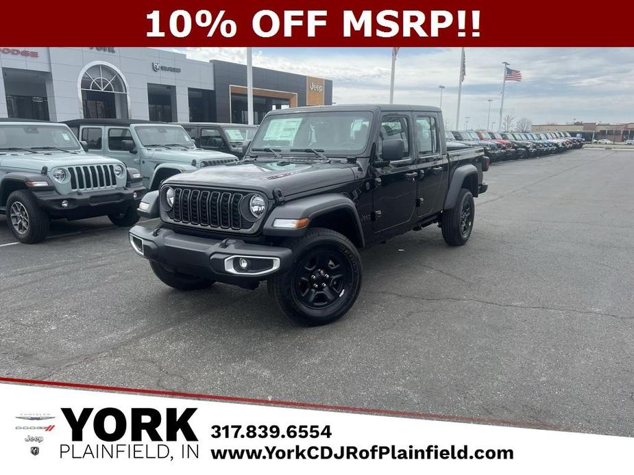 new 2024 Jeep Gladiator car, priced at $37,185