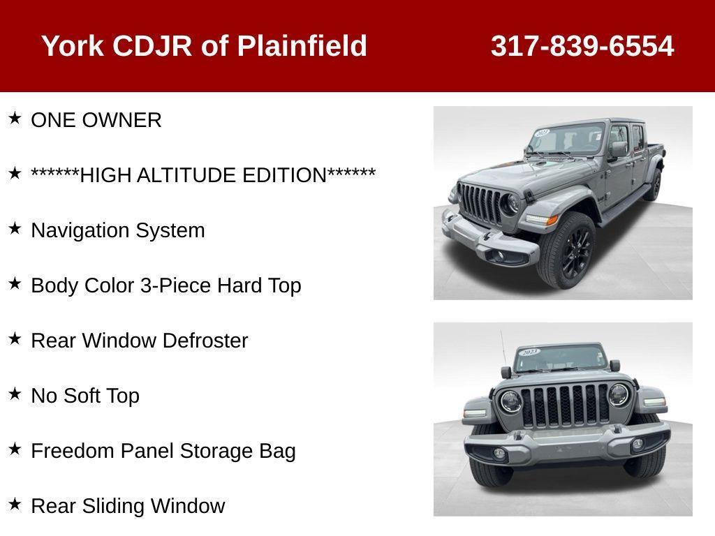 used 2023 Jeep Gladiator car, priced at $36,688