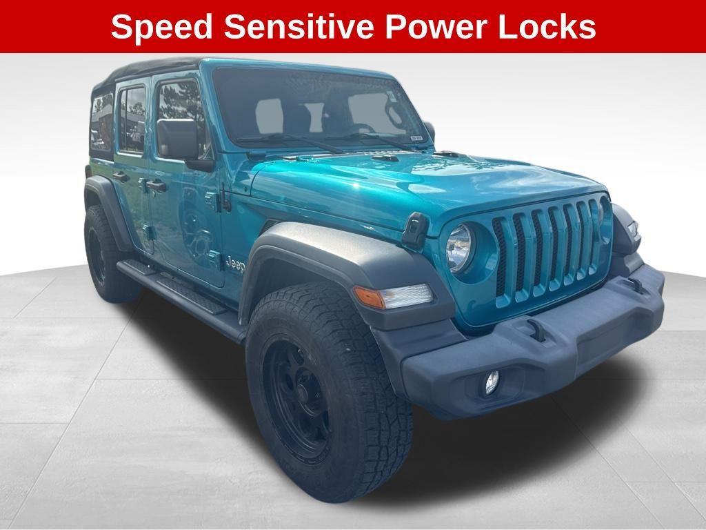 used 2019 Jeep Wrangler Unlimited car, priced at $24,198