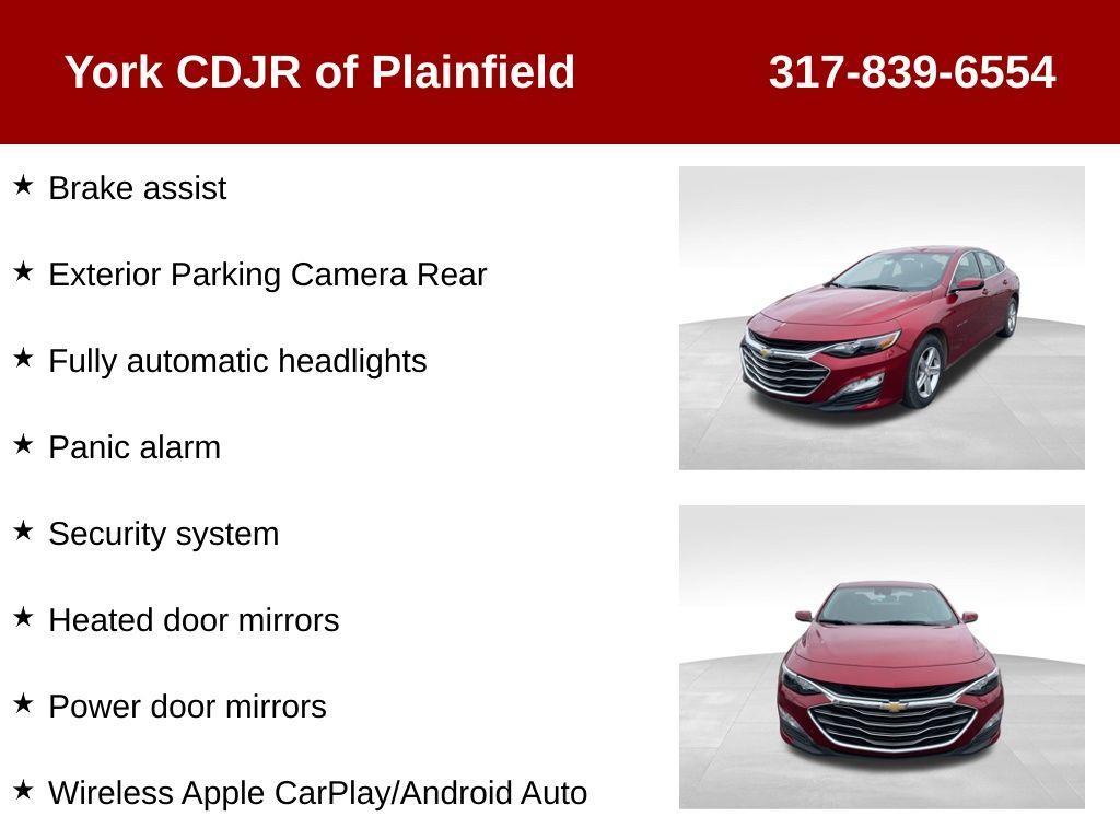 used 2024 Chevrolet Malibu car, priced at $19,337