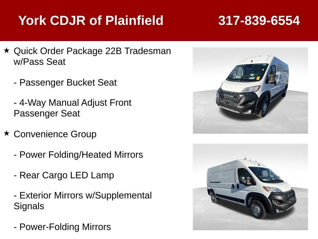 used 2025 Ram ProMaster 2500 car, priced at $44,500