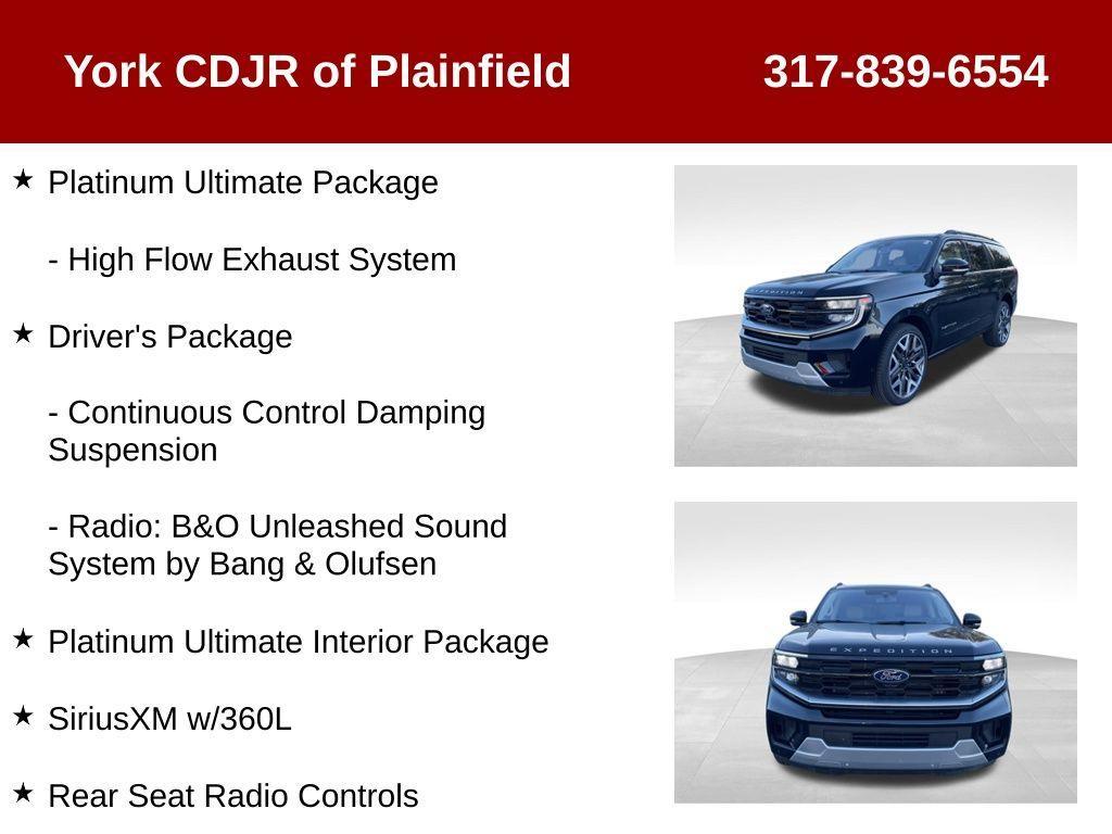 used 2025 Ford Expedition car, priced at $89,998