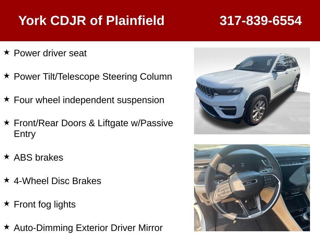 used 2023 Jeep Grand Cherokee car, priced at $32,116