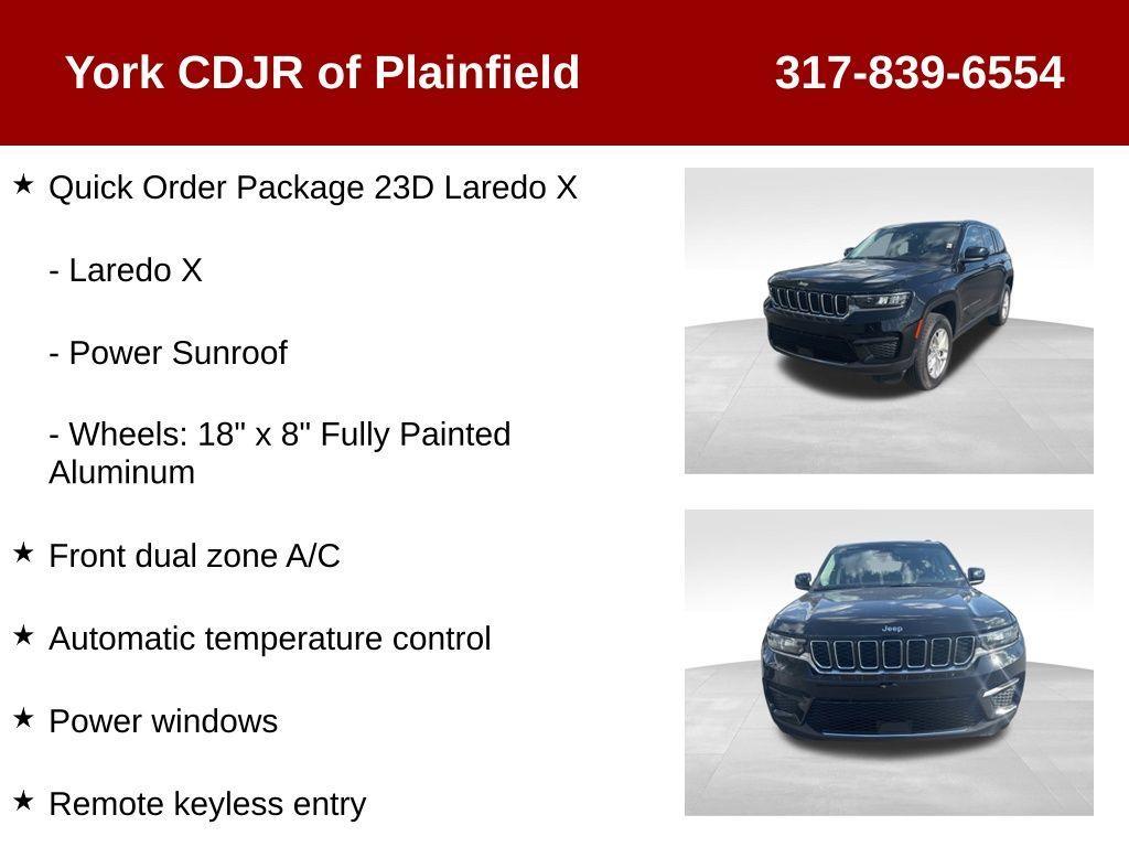 used 2023 Jeep Grand Cherokee car, priced at $28,873