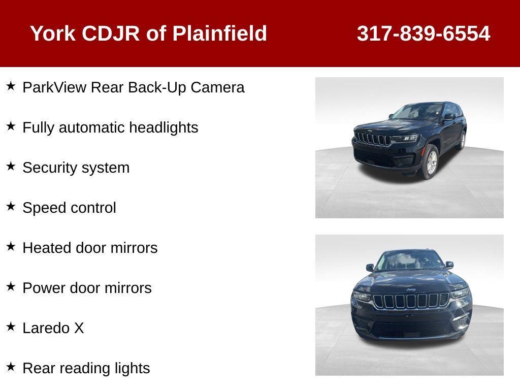 used 2023 Jeep Grand Cherokee car, priced at $28,873