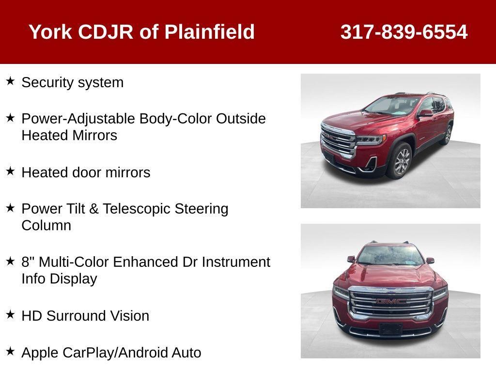 used 2021 GMC Acadia car, priced at $27,133