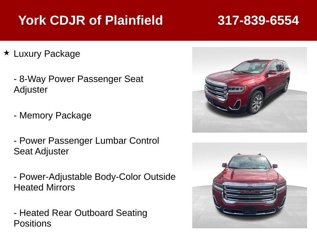 used 2021 GMC Acadia car, priced at $27,133